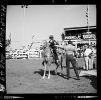 Clint Walker (Chetenne Bodie) presenting awards & etc.