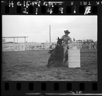 Mary Louise Patton Barrel Racing