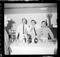 Bartenders Jim Painter, Walt Mason & Bob Sheppard