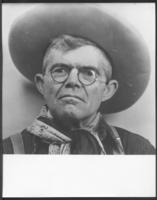 L.B. Kuykendall, rancher, cowboy near Killdeer Mts.