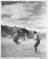 Gene Rambo on Copper Mountain; Judge Len Perkins of Yuma, AZ; at Roseburg, OR June 22,23, 1946