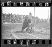 Nancy Evans Barrel Racing