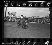 Lowell Taylor Calf Roping