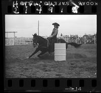 Nelda Wood Barrel Racing