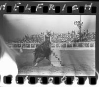 Nancy Evans Barrel Racing