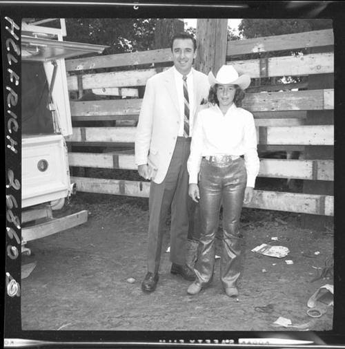 August 22, 1965  "Day"  "The pose is with a cowgirl and not Doug Thurman"
