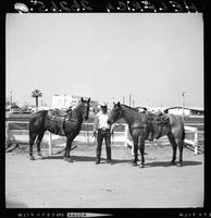 Walt Linderman & horse