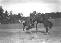 Cowboy Bill Making Two Point Landing Harrison Rodeo