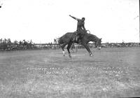 Tommie Cole on "Jim Terry" Wolf Point Stampede