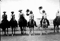 Mary Kay Archibald Queen of Rodeo Mrs. Jeanette Peabody Queen for a Day, Sheridan Rodeo