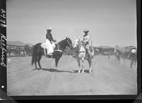 Myrtle & Verne Goodrich  (facing each other)