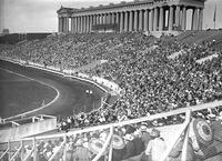 [Crowd at Chicago's Soldier Field]