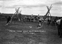 Indian Tepee Race Buffalo Rodeo