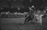 Charmayne James Barrel racing