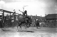 Ed Papra on "Two Step" North Platte Round-Up