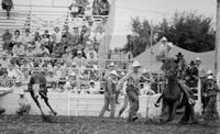 John Mitchell Calf roping