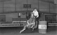 Unidentified Barrel racer