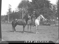 Hank Christensen holding Northwestern