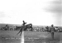 Milt Moe on "Dan-A-Mite" Sayre Rodeo