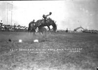 Clif Johnson Riding Bareback Fullerton Rodeo