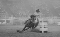 Colette Baier Barrel racing