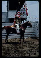 Unidentified Cowgirl Flag bearer