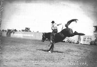 Jake Williams on "Tumble Weed" San Angelo, Tex.