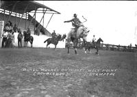 Burel Mulkey on "Midget" Wolf Point Stampede