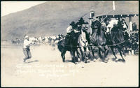 Cuba Crutchfield, at the Missoula Stampede 1916