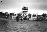 Rube Roberts Bulldogging, 11th Annual Rodeo, Del Rio, Texas