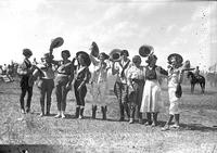 Cowgirls at Frontier Days Cheyenne, Wyo. 1924