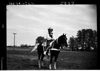 Barbara H,  Pose on Horse