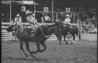 Tami Matteri on unknown mount, Girls Bareback riding