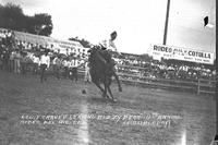 Louie Cravey Leaving "Dizzy Dean" 11th Annual Rodeo, Del Rio, Tex.