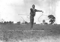 Jack Ray Spinning three ropes at one time