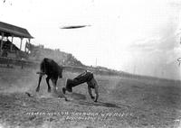 Homer Holcom, Sheridan, Wyo. Rodeo