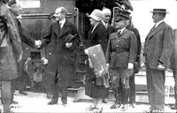 President & Mrs. Coolidge Arrive at Rapid City for their Vacation in the Black Hills