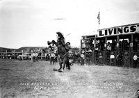 Cecil Bedford on "Badger Mountain" Livingston Round-Up