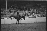Lynn Jonkowski, on unknown mount, Girls Bareback riding