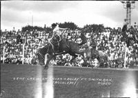 Gene Creig on "Cross O Baldy" Ft. Smith, Ark, Rodeo