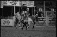 Chuck Bailey Pick-up rider with Bob Blackwood on Stetson