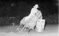 Connie Kirby Barrel racing