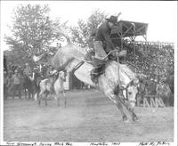 Turk Greenough leaving Which Way Pendleton 1944