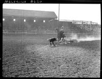 Ray Vowell Calf Roping