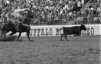 Gary Johnson Calf roping