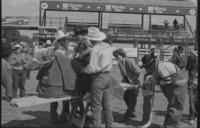 Unidentified group with children