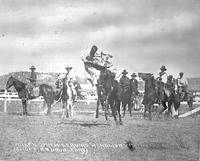 Ralph Smith Leaving "Headlight" Pikes Peak Rodeo