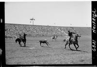 Bobby Close and Mike Carmicheal Team Roping