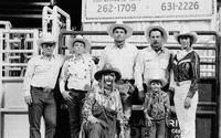 Unidentified group of Rodeo people