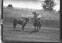 Red Allen with 2 Horses